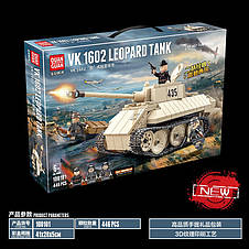 Конструктор Quanguan 100101 Німецький танк VK 1602 Leopard для Лего Lego, фото 4