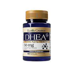 Дегідроепіандростерон Earth's Creation DHEA 50 mg 60 caps