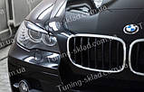 Вії на фари BMW X6 E71 (накладки на передні фари БМВ Х6 Е71), фото 6