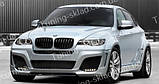Вії на фари BMW X6 E71 (накладки на передні фари БМВ Х6 Е71), фото 8