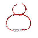 Червона нитка на руку оберіг "Обьятие небес", фото 2