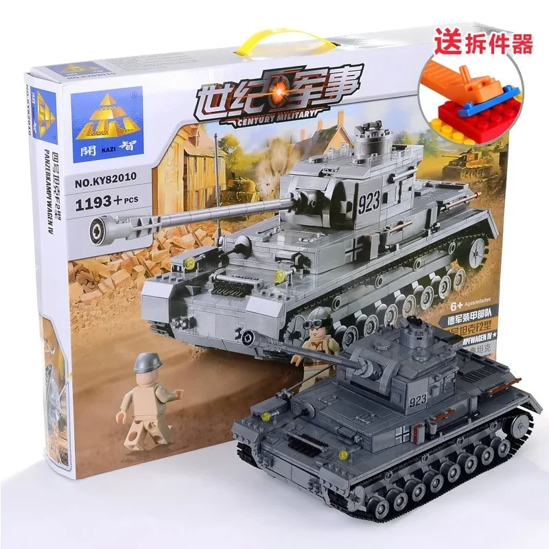 Конструктор Kazi 82010 Танк Panzer IV для Лего Lego