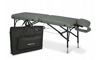 Масажний стіл Aveno Life сірий складаний алюмінієвий