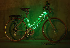 Підсвітка для велосипеда холодним гнучким неоном 2.3 мм