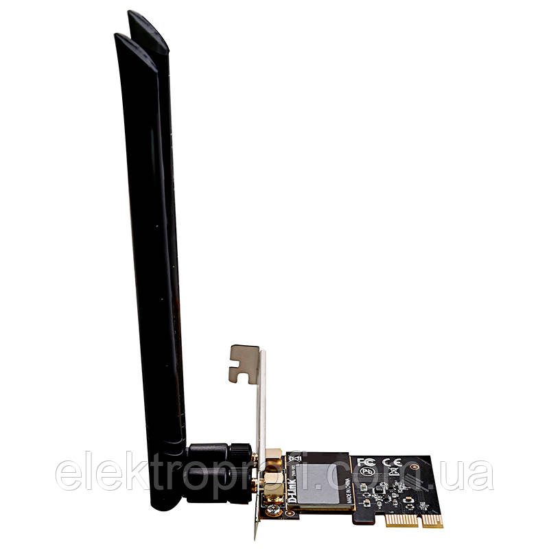 Бездротовий адаптер D-Link (DWA-582/B1A) AC1200 DUAL-BAND PCI EXPRESS