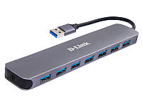 Концентратор D-Link (DUB-1370/B2A) USB 3.0 7-PORTS HUB