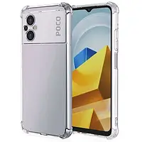 Силіконовий чохол Shockproof для Xiaomi Poco M5 (закрита камера)