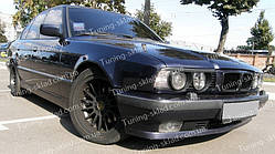 Вії BMW 5 E34 (накладки на передні фари БМВ 5 Е34) 