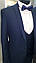 Чоловічий смокінг West-Fashion модель А-101 темно-синій, фото 2