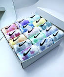 Набір у коробці 30 пар високі чоловічі шкарпетки Nike/найк — Tie-Dye кольорові Подарунковий тай дай, фото 6