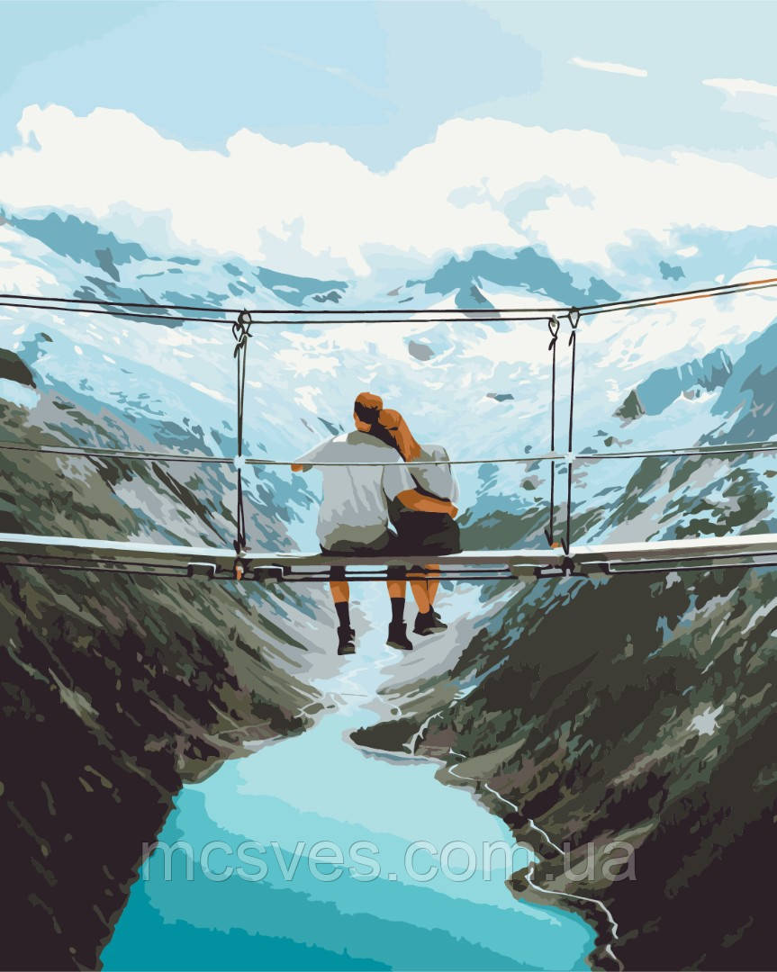 Картина за номерами "Я покажу тебе світу" 40x50 BS52864, фото 1