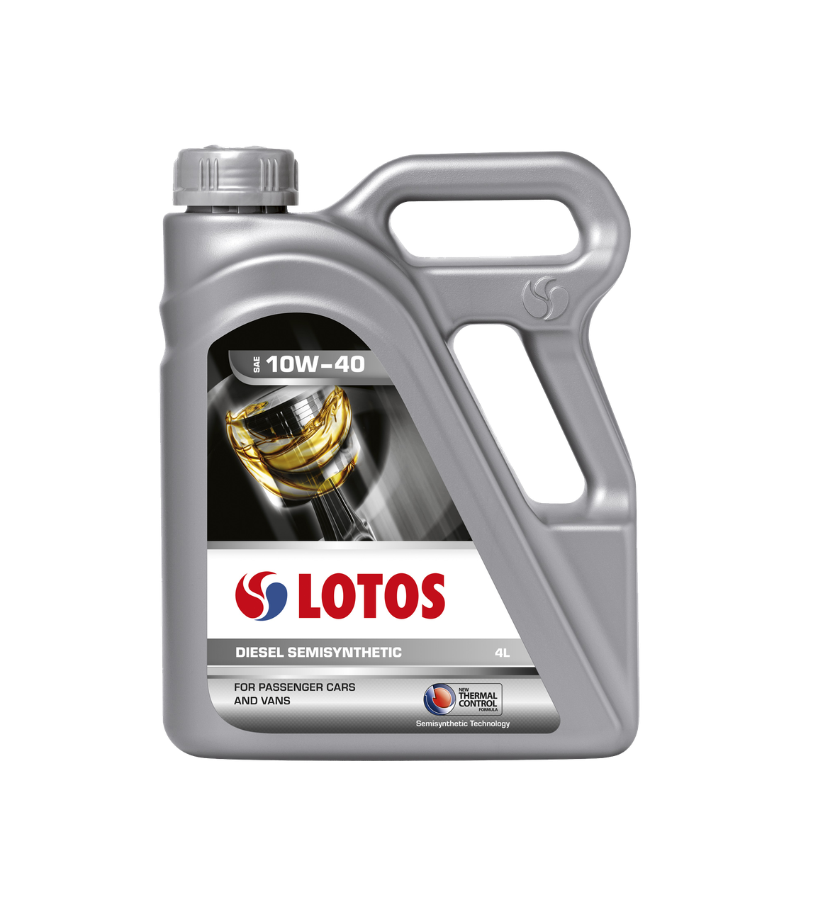 Олива моторна Semisyntetic Diesel CF 10W-40 4 л (WF-K400N40-0H0) Lotos Oil