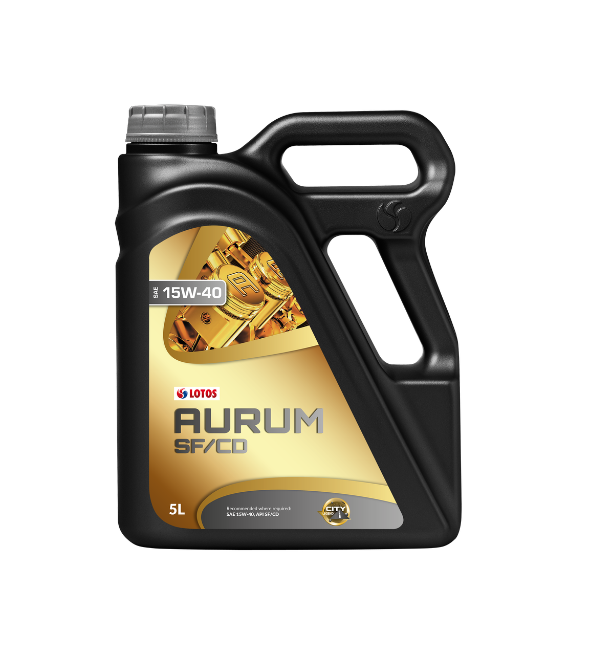 Олива моторна Aurum SF/CD 15W-40 5 л (WF-K505R40-0H0) Lotos Oil