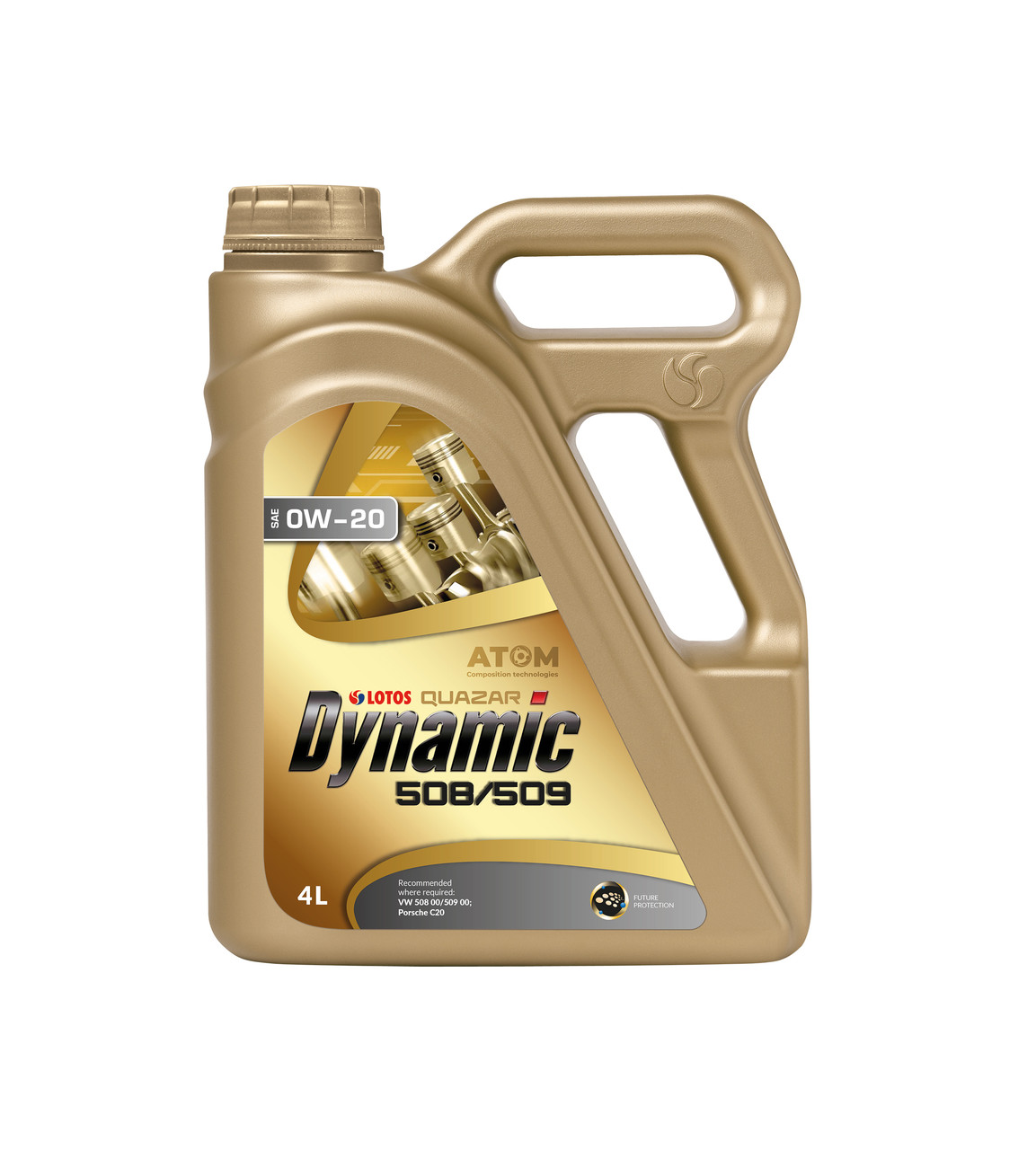 Олива моторна Quazar Dynamic 508/509 SAE 0W-20 4 л (WF-K405B00-0Hb) Lotos Oil