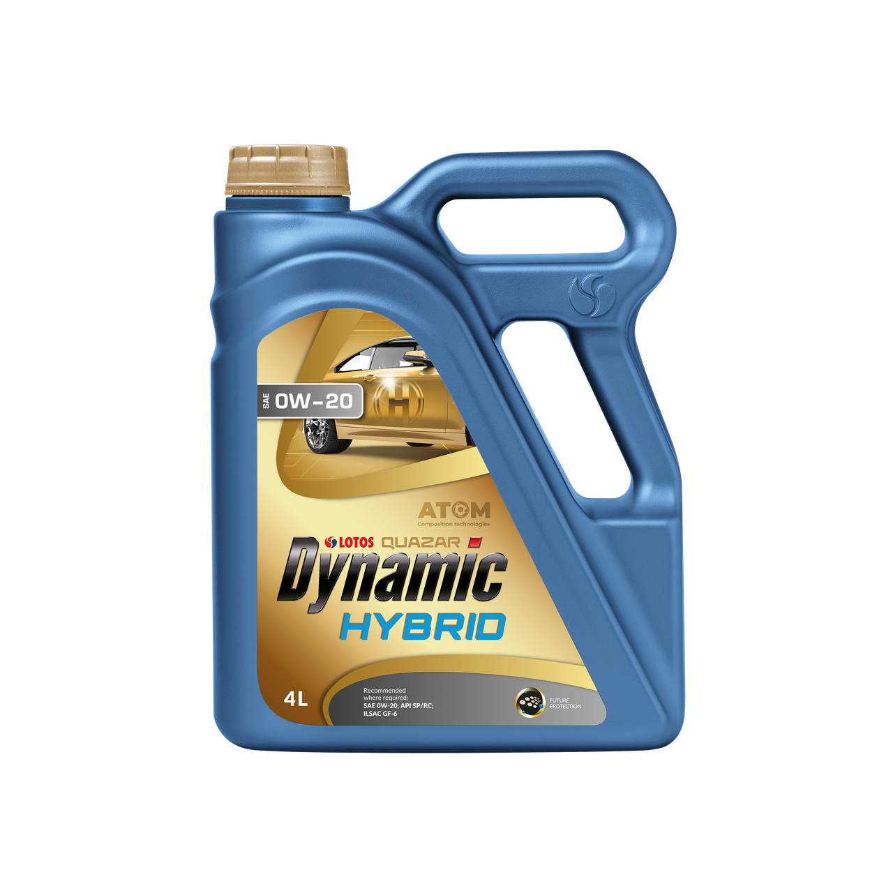 Олива моторна Quazar Dynamic Hybrid SAE 0W-20 4 л (WF-K405H30-0H0) Lotos Oil