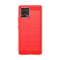 TPU чехол накладка Urban для Motorola G72 красный