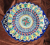 Ляган (тарелка) узбекских мастеров. (0286)