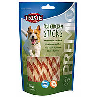 Trixie PREMIO Fish Chicken Sticks Палочки жевательные с курицей и рыбой, 80г