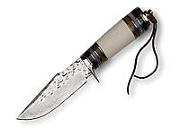 Нож дамасский BSH N-952 22.5 см нескладной CLIP POINT (КЛИП ПОИНТ) FULL TANG из Дамасской стали Дамаск Польша!