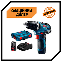 Аккумуляторный шуруповерт Bosch GSR 12V-35 (L-BOXX) (12 В, 3 А/ч, двухскоростной) Топ 3776563