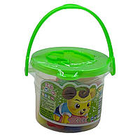 Набір для ліплення A559 пластилін + форми (відерце), набір пластиліну, дитячий пластилін набір