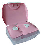 Ланч-бокс Lunchtime 3 в 1 ТМ Тірапласт, мятный, фото 3