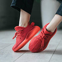 Мужские и женские кроссовки Adidas Yeezy Boost 350 V2 Red