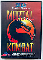 Mortal Kombat, Б/У, английская версия - картридж для SEGA Master System