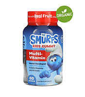 The Smurfs, мультивитамины для детей от 3 лет, ягодный вкус, 60 мармеладок