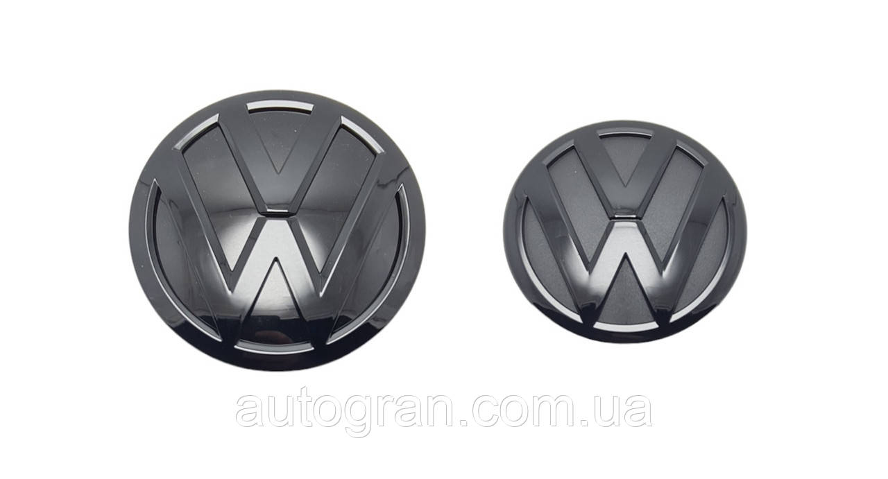 Емблема решітки радіатора Volkswagen Touareg 2010-2014 7P6853601AULM, фото 1