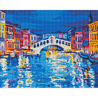 Алмазна мозаїка "Вечірня Венеція"  AMO7490 40х50