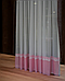 Коротка тюль "Зефір", рожевого кольору з мереживом, фото 2