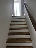 Дерев'яні сходи обшивка деревом металевих та бетонних сходів, фото 6