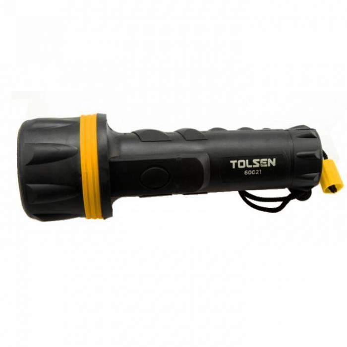 Ліхтар LED пластиковий вологостійкий 2 х D Tolsen Tools 208 мм