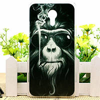 Силіконовий чохол накладка для Meizu Pro 6 з картинкою мавпа