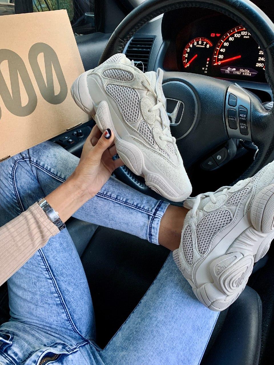 Мужские и женские кроссовки Adidas Yeezy Boost 500 Blush (ID#1775437640 ...