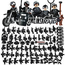 Фігурки чорна пантера SWAT армія військові BrickArms КОРД для Лего Lego