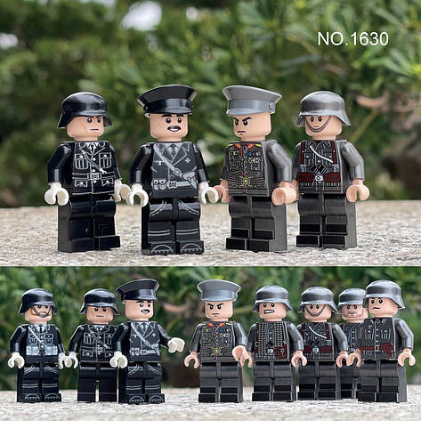 Фігурки німецьких військових ВІВ для Лего Lego, фото 1
