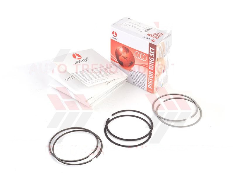 Кільце поршневе ВАЗ 1117, 1118, 1119 (76,5) (цільні сталеві) (AMP, Польща), фото 1