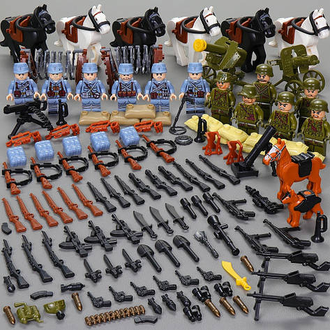 Фігурки військових перша світова війна спецназ солдати BrickArms для Лего Lego, фото 1