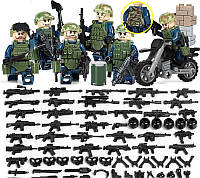 Фигурки SWAT спецназ солдаты BrickArms SAS для Лего Lego