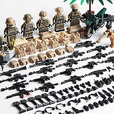 МініФігурки військових SWAT спецназ BrickArms солдати для Лего Lego, фото 3
