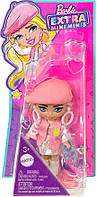 Барби Экстра мини минис блондинка в розовом берете Barbie Extra Mini Minis Doll HLN48