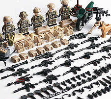 МініФігурки військових SWAT спецназ BrickArms солдати для Лего Lego, фото 4