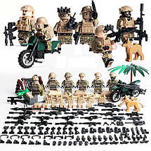 МініФігурки військових SWAT спецназ BrickArms солдати для Лего Lego, фото 6