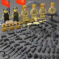 Фігурки Військові Радянського Союзу солдати часів другої світової війни ВОВ для Лего Lego