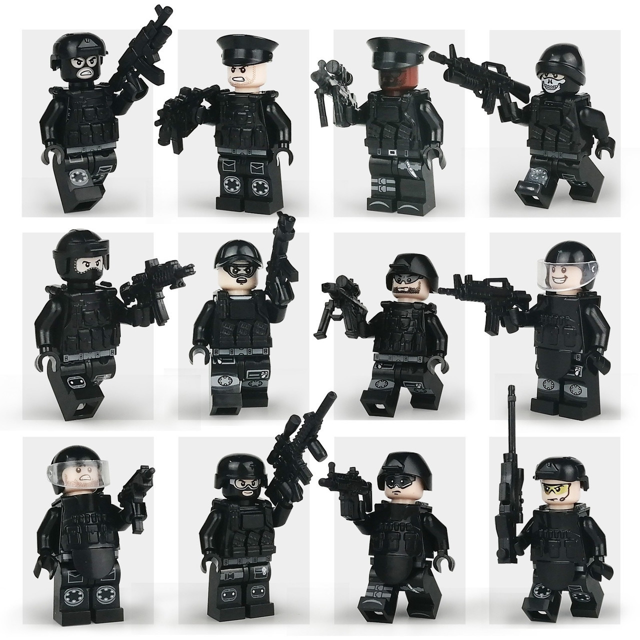 Фігурки SWAT військові армії BrickArms КОРД для Лего Lego