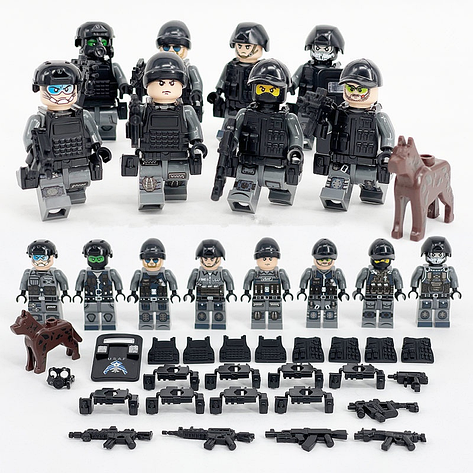 Фігурки Американських солдатів для Лего Lego, фото 1