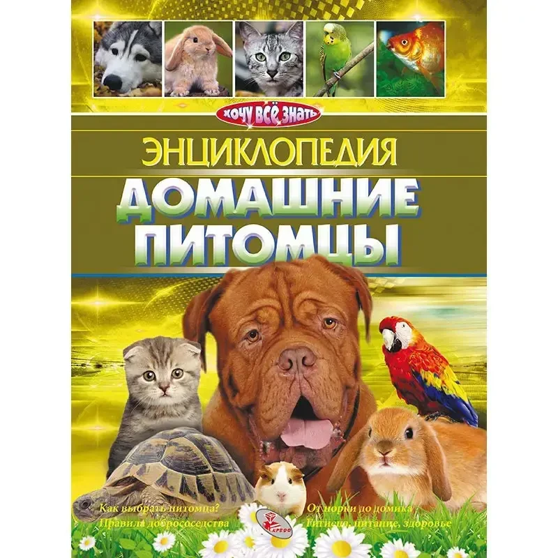 Книжка – Енциклопедія. Домашні тварини, фото 1
