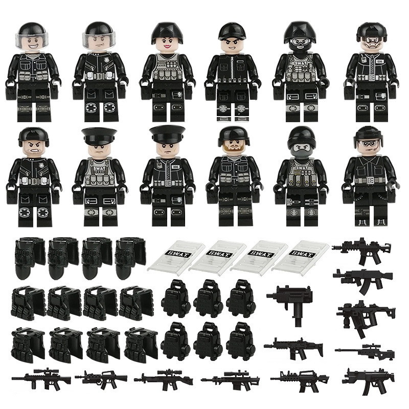 Фігурки спецназівець SWAT армія військові BrickArms КОРД для Лего Lego